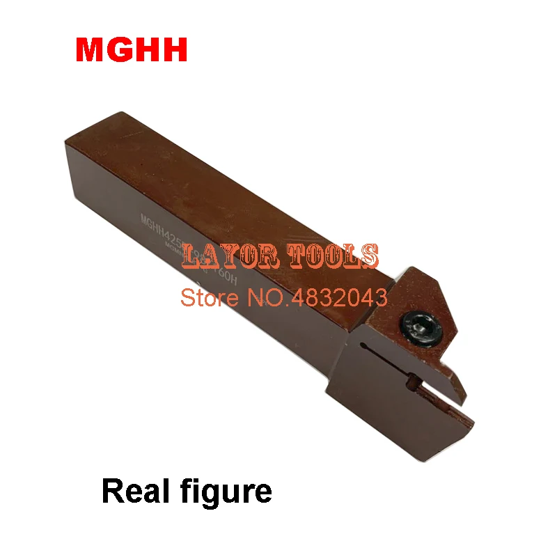 

High-end spring steel MGHH425R for MGMN Large range 48/400mm 25*25mm end face Groove cutter Mechanical lathe