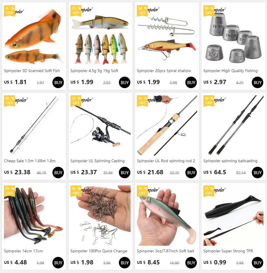 Spinpoler AJING Weiche Angelköder Rockfish 10 teile/los 0,3g 36mm Twin Tail Künstliche Wobbler Ocean Rock Silikon Shad Wurm Köder – Detail 17
