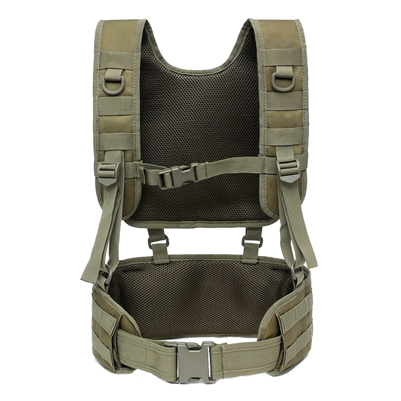 Tactical equipment Molle chest armor training vest hunting combat pad waist belt vest air gun color bullet men's bulletproof ves