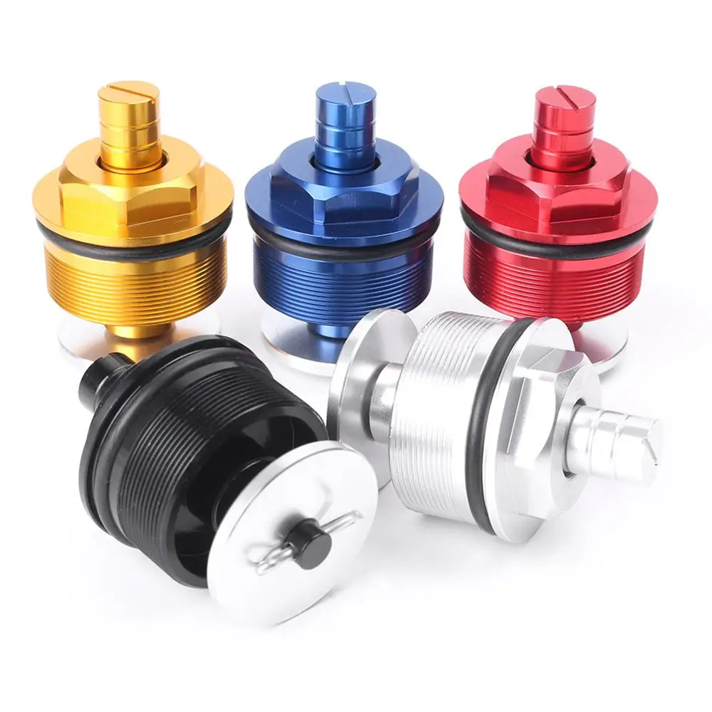 Tornillos amortiguadores delanteros ajustables CNC para motocicleta, 41MM, para Honda CB400 SuperFour CB-1 CB400 NSR250 CBR400 NC23 NC29