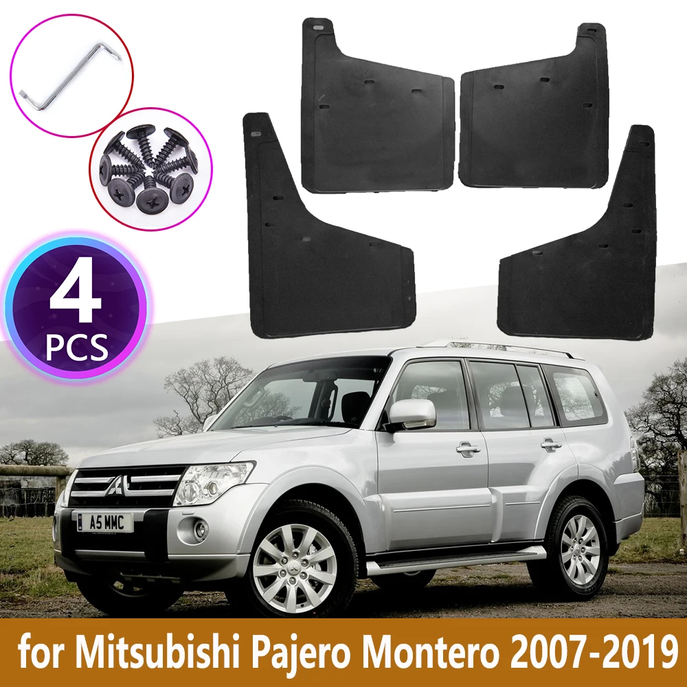 

Car Mudguards For Mitsubishi Pajero Shogun Montero 2007~2019 V80 V87 V93 V97 Cladding Splash Mud Flaps Mudflap Car Accessories