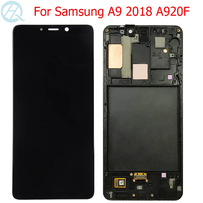 A920F LCD For Samsung A9 2018 Display With Frame 6.3