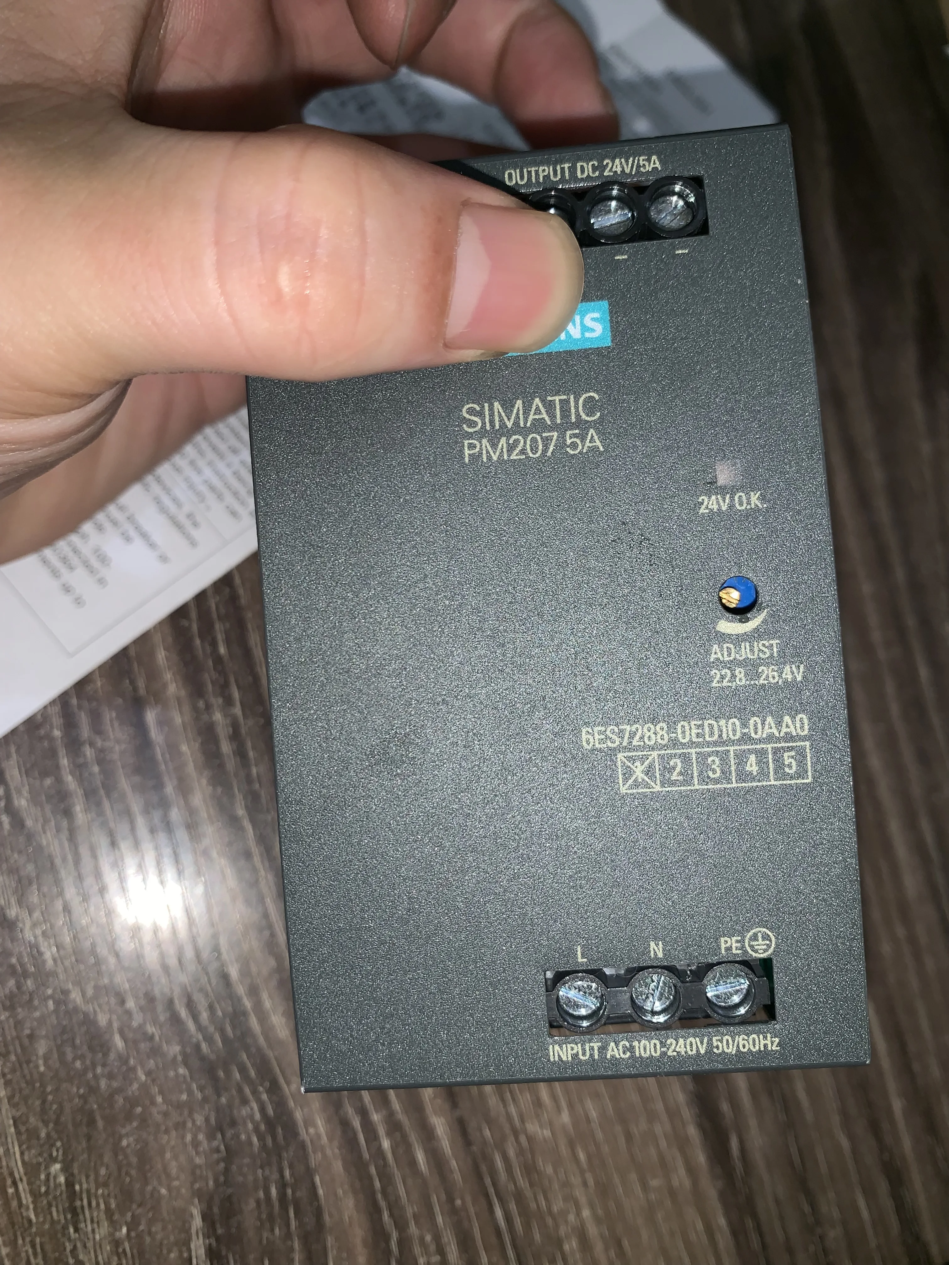 PLC SMART Power Supply 6ES7288-0ED10-0AA0 5A