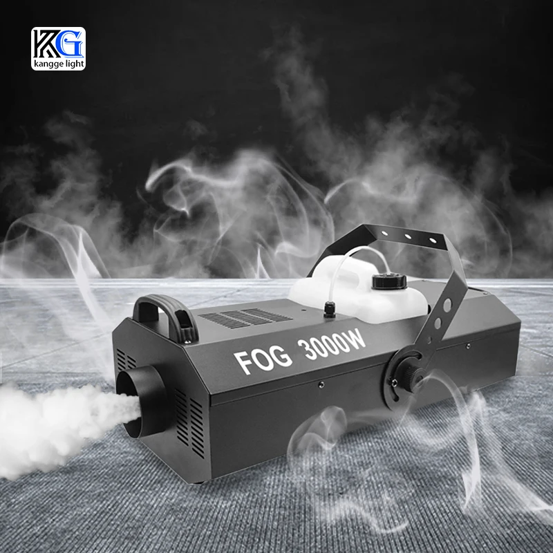 3000W Fog Machine Wire Control Remote Stage Smoke Machine with DMX512 Control  Stage Effect Equipment for DJ Disco Party Club