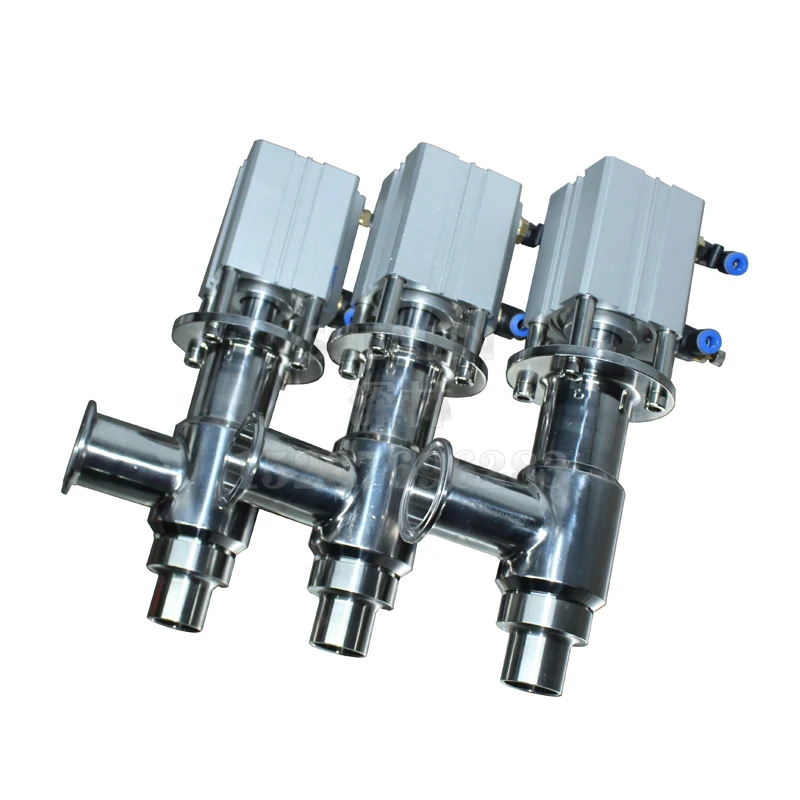 Increase 34mm Diameter Filling Head Pneumatic Filling Machine Valve Paste Liquid Dual-purpose Filling Valve 304