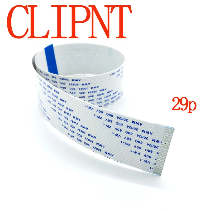 10 قطعة 29 دبوس FFC فليكس كابل بيانات مسطح ل tx800 xp600 موتوه valuejet 1624 1638 VJ1624 VJ1638 طابعة 29pin dx7 كابل رأس 29P #3