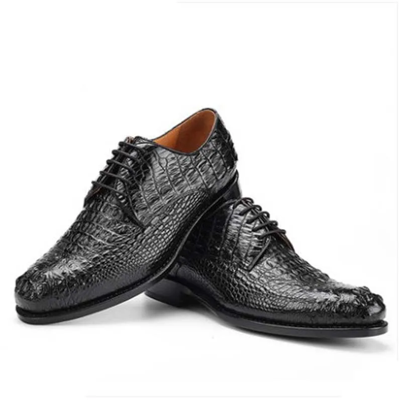 

SL crocodile leather men shoes men's shoes manual business dress men's shoes new formal shoes for men