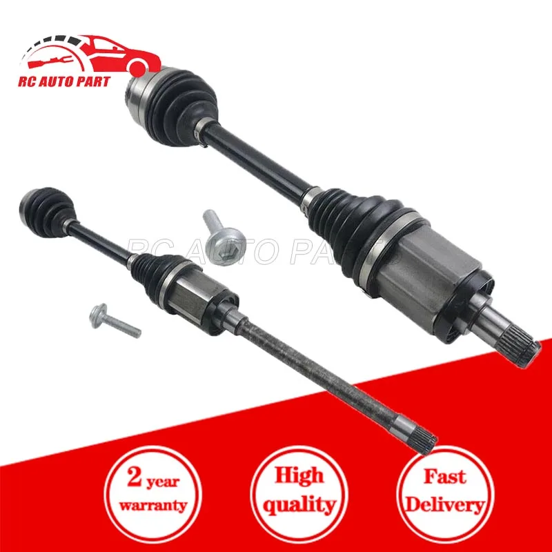 C8 زوج اليسار اليمين الجبهة CV المشتركة محرك رمح الناتج رمح لسيارات BMW X3 F25 X4 F26 20d 28d 30d 35d xDrive 31607619657 31607619658