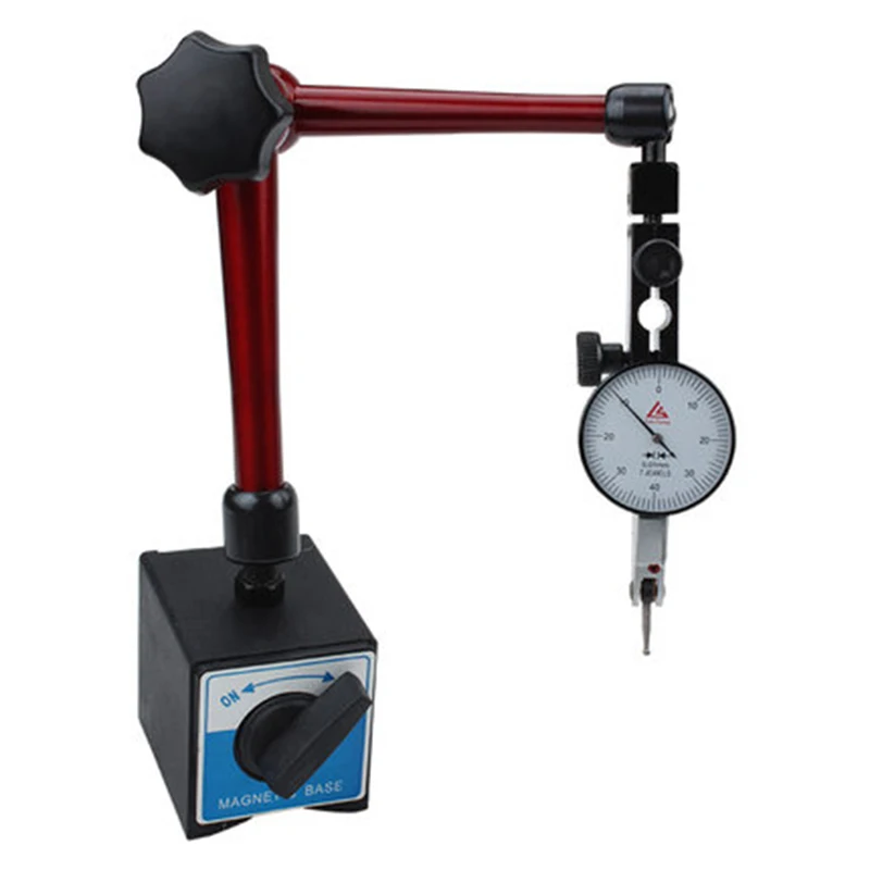 Magnetic base with fine adjustment Universal Large Dial Test Indicator Gauge Magnetic Stand holder For Equipment Calibration