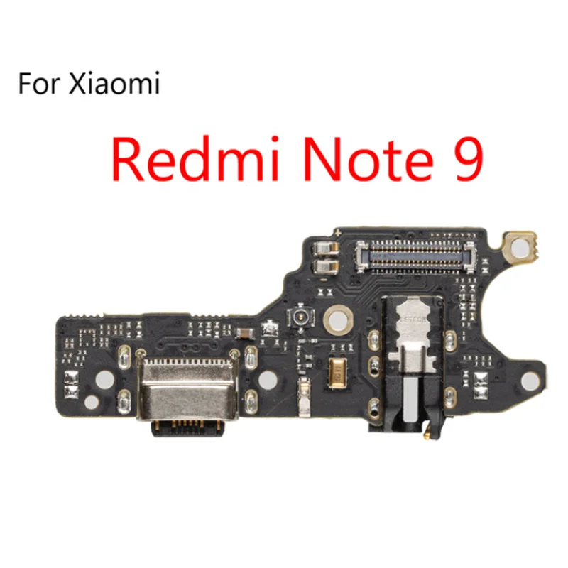 USB charging port board flex For Redmi 9 Note 9 Pro With Microphone Mic Charger Connector Flex Cable