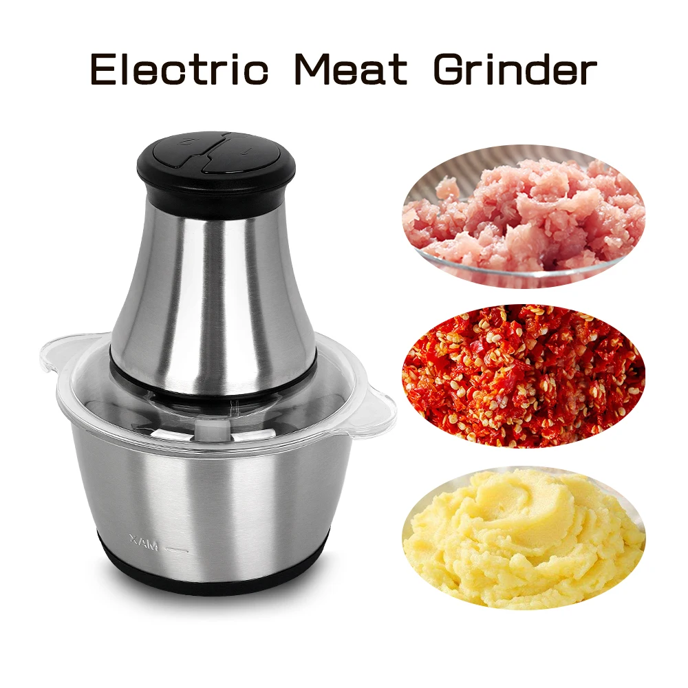 ITOP Neue Elektrische Edelstahl Fleischwolf Fleisch Chopper Fleischwolf Küche Lebensmittel Presse Maschine Wurst Hause Geräte