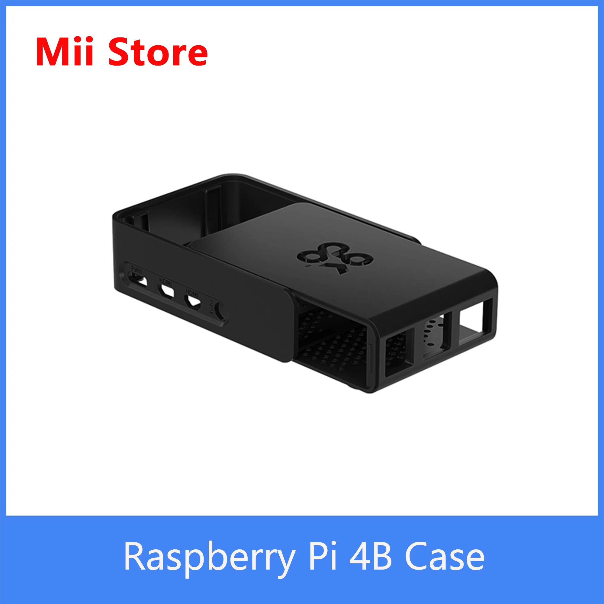 Caso oficial Raspberry pi 4 Modelo B Autêntico ABS Shell