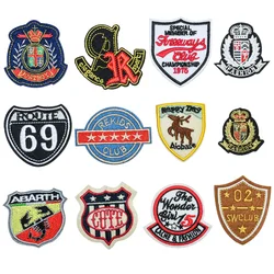 High Quality Fashion Gold Thread Patch Stickers Down Decoration Denim Patch DIY Clothing Luggage Accessories Patch