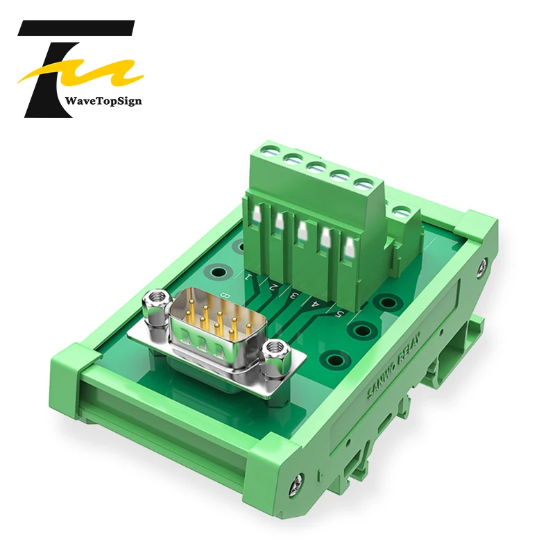 Serial Port 9Pin DB9 DB15 DB25 DB37Pin Relay Terminal Table Conversion Board Automation Rail Type Wiring Table