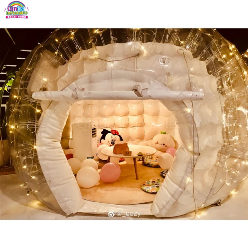 Outdoor Mobile Exhibition Event Catering Hotel Transparent Bubble House Tent For Sale