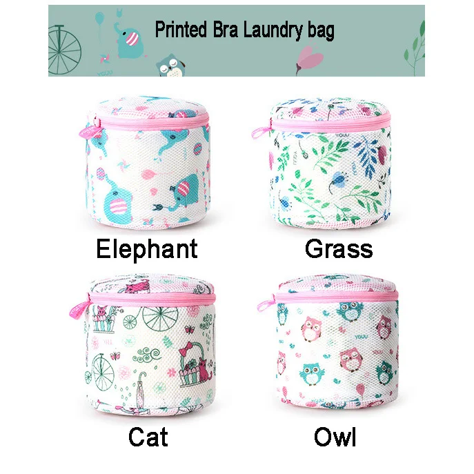 New Style Bra Bag Laundry Bag Special Net Bag for Washing Underwear Protection Bra Cylindrical Laundry Bag