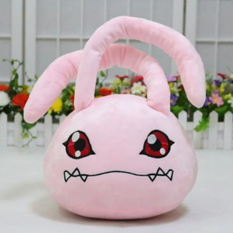 Japan Ainme Digimon Cartoon Koromon Plush Toy Soft Stuffed Pillow Dolls 25cm Kawaii Kids Christmas Gift