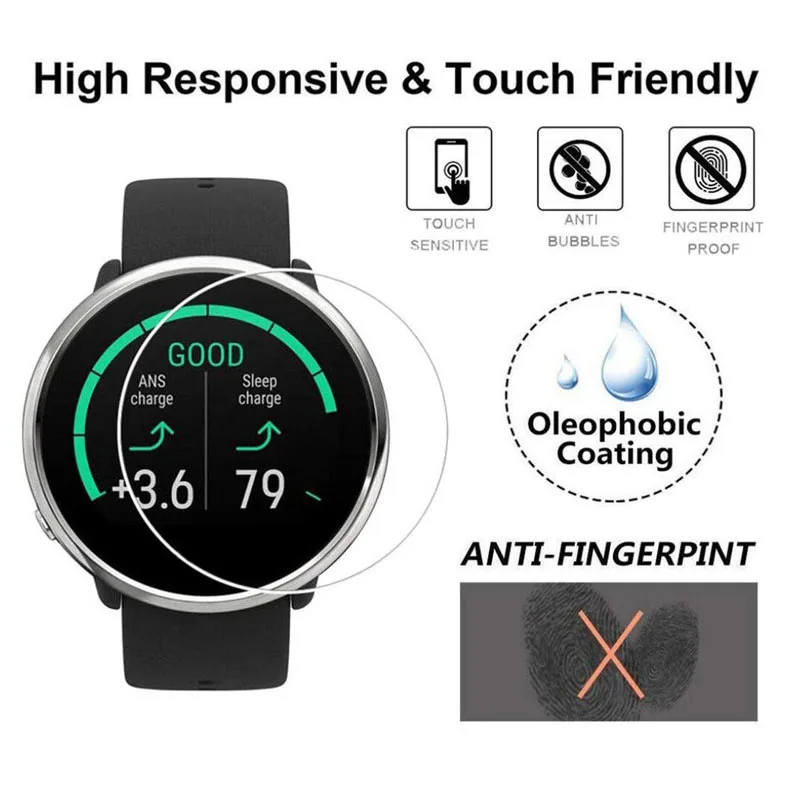 Smartwatch szkło hartowane przezroczyste folia ochronna ochronne dla POLAR Ignite Sport Watch LCD Display