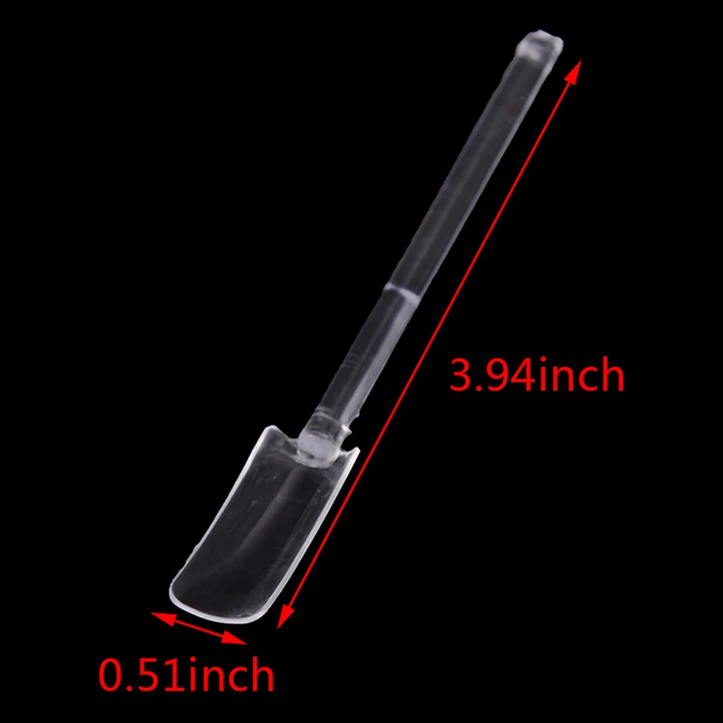 32pcs/lot Nail Art Clear Tips Display Stand Nail Polish Practice Training Tools Transparent 32 Tips Pop Sticks