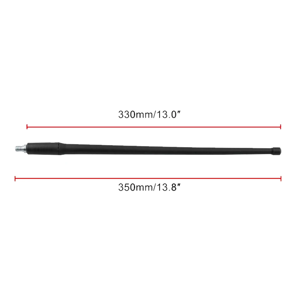 13INCH Car Aerial AM FM Radio Signal Amplifier Receipt Antenna For Jeep Wrangler JK 2007-2017