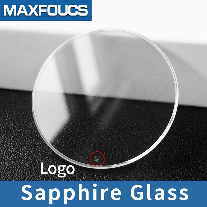 Sapphire Crystal With Marker Fits For DAYTONA  40 Case 116500 116503 116505 116518 116520 Watch Glass Anti-scratch Logo Laser