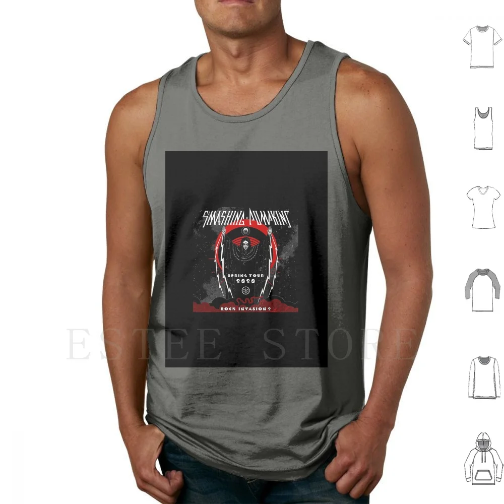 Tour 2020 Smashing Pumpkins Tank Tops Vest Smashing Pumpkins Smashing Pumpkins Smashing Pumpkins Smashing Band Pumpkins