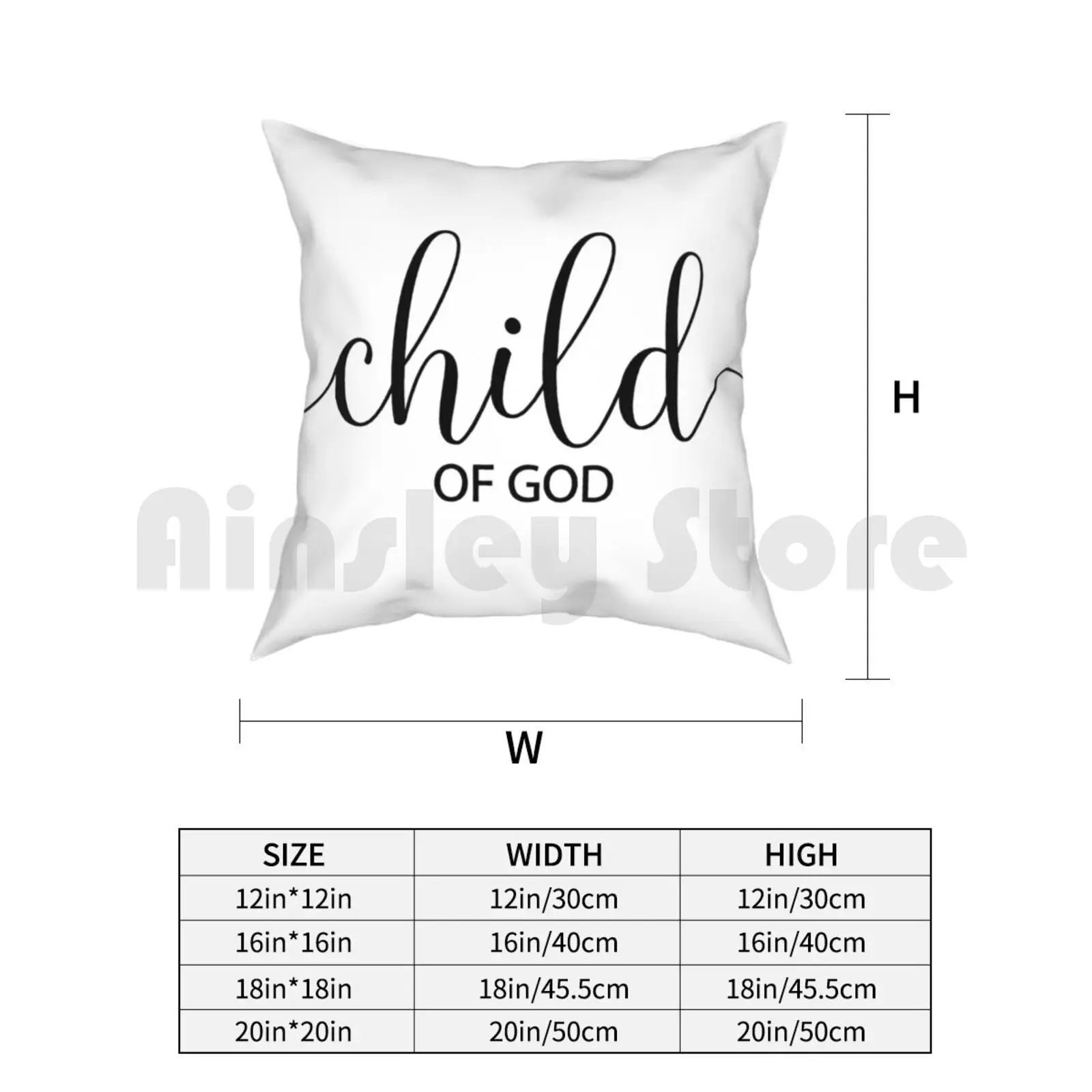 ملهمة المسيحية إقتباس-طفل الله كيس وسادة مطبوعة المنزل لينة رمي وسادة المسيحية الطفل من الله الأطفال