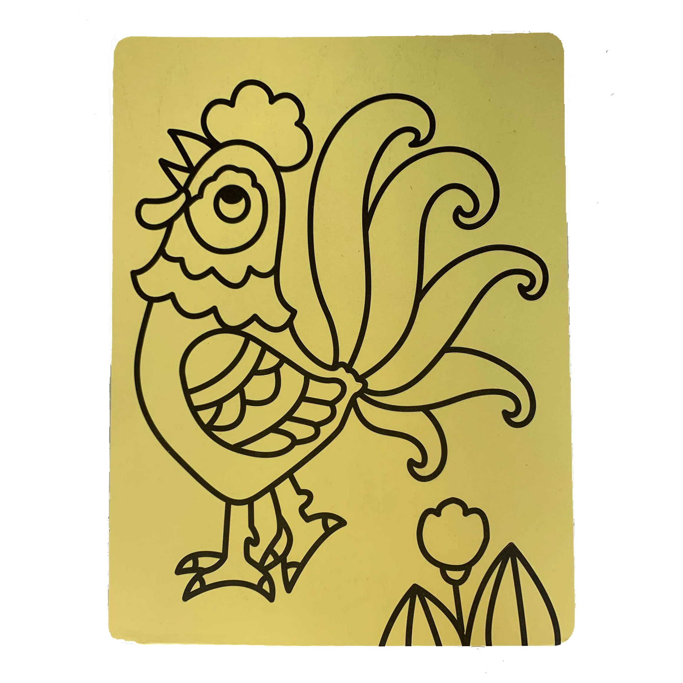 Darmowa wysyłka 1100 sztuk/partia - karty do malowania piaskiem kolorowym_20x28cm naklejki do samodzielnego tworzenia dzieł sztuki z piaskiem