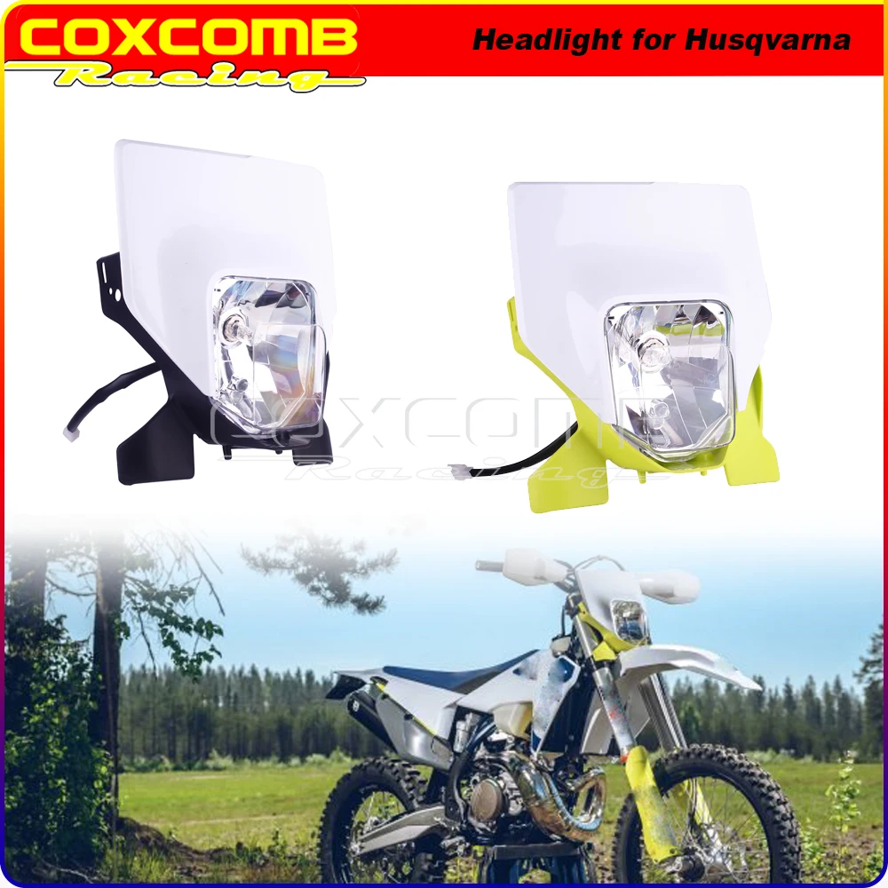 For Husqvarna TE250i TE300i TE150i Dual Sport Enduro Headlight Front Lighting Mask Housing FE250 FE350 FE450 FE501 501S TE FE TC