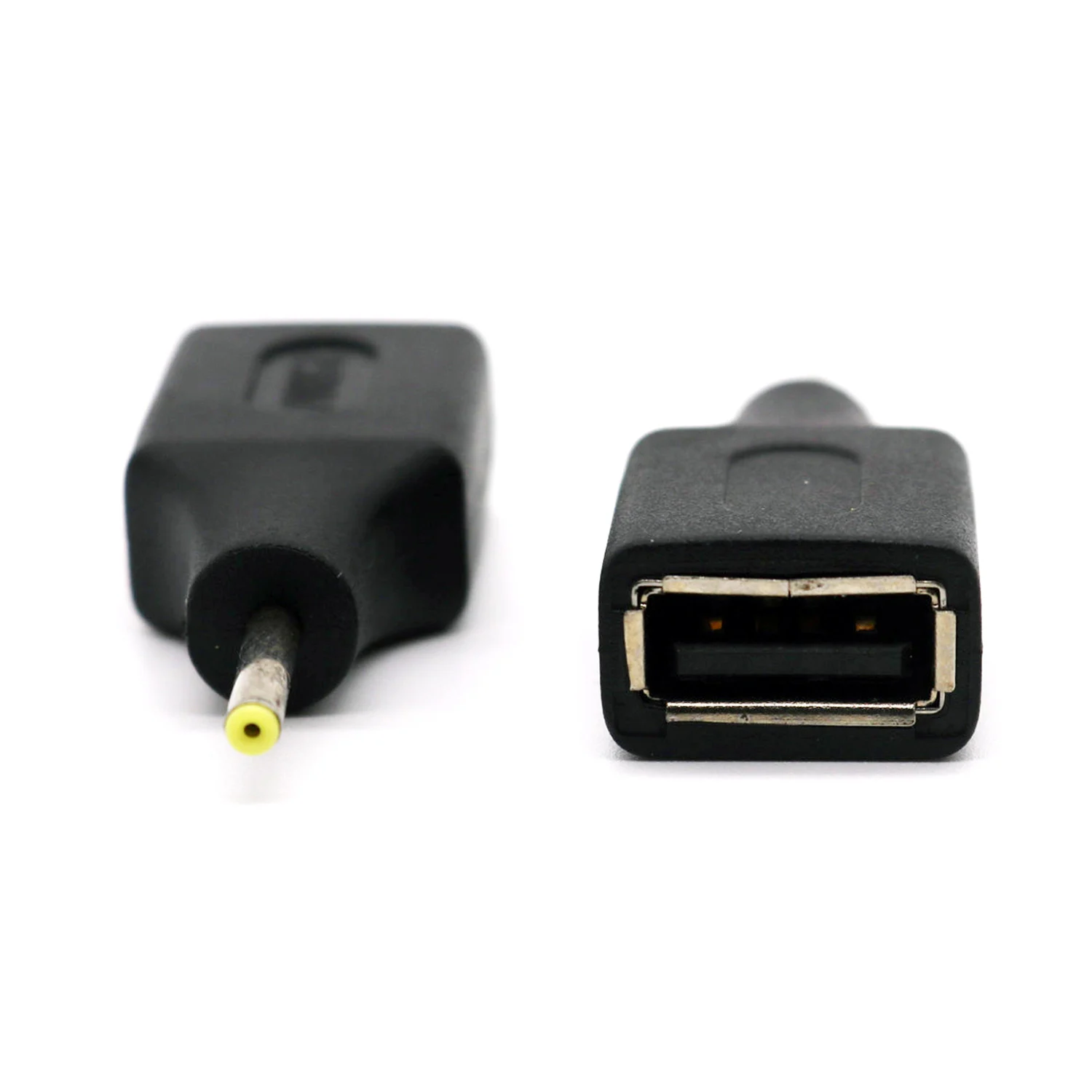 1pc USB 2.0 A 암-DC 2.5mm x 0.7mm 수 커넥터 충전 배럴 잭 전원 어댑터, 소형 DC USB 전자 충전 용