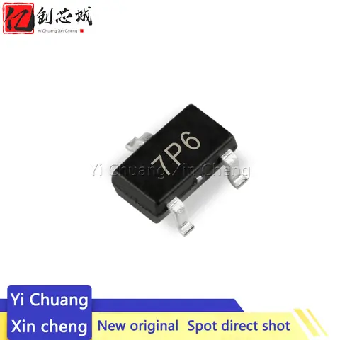 오리지널 MOSFET, ZXMP6A13FTA, ZXMP6A13FQTA, ZXMP6A13FQ, ZXMP6A13F 마킹, 7P6 트랜지스터, 50 개, 신제품
