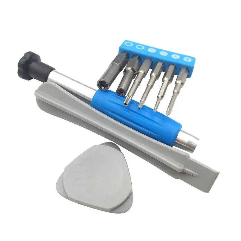 Conjunto de ferramentas para reparo, 1 conjunto de chave de fenda para nintendo switch 3ds wii u nes snes ds lite gba 45bb