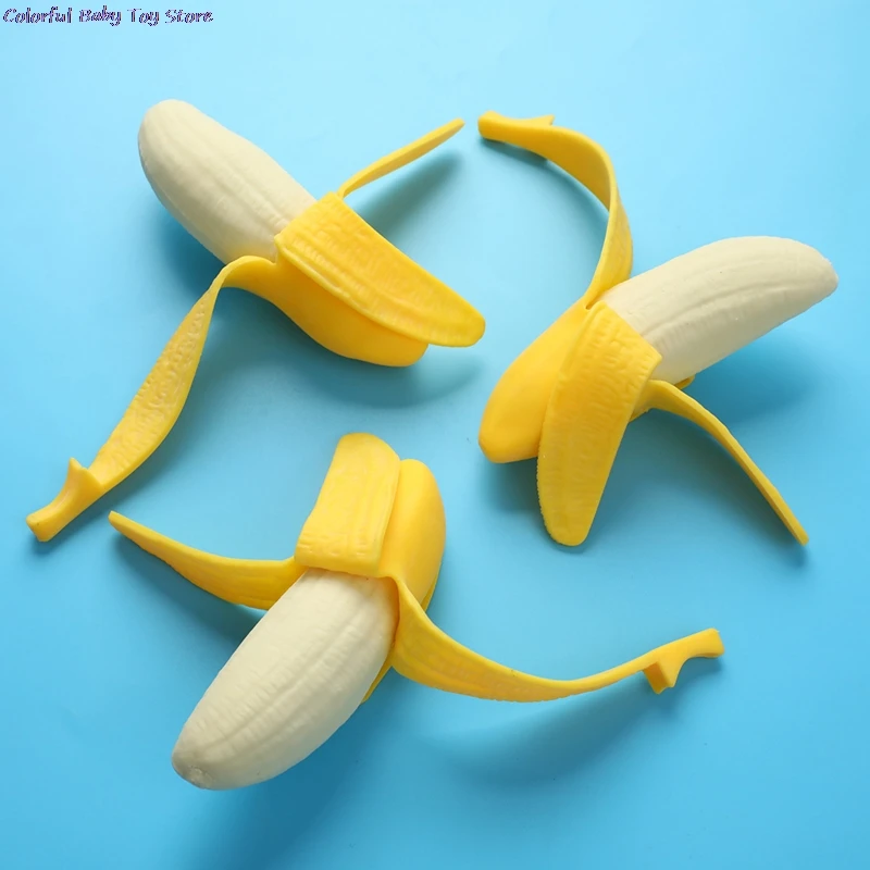 Banana Toys Squeeze Antistress Novelty Toy Stress Relief Venting Joking Decompression Funny Toys