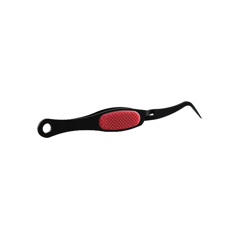 XUQIAN Hot Selling 5pcs XUQIAN 12cm Stainless Steel Black Reverse Clip Tweezers for DIY Beaded Jewelry Tool