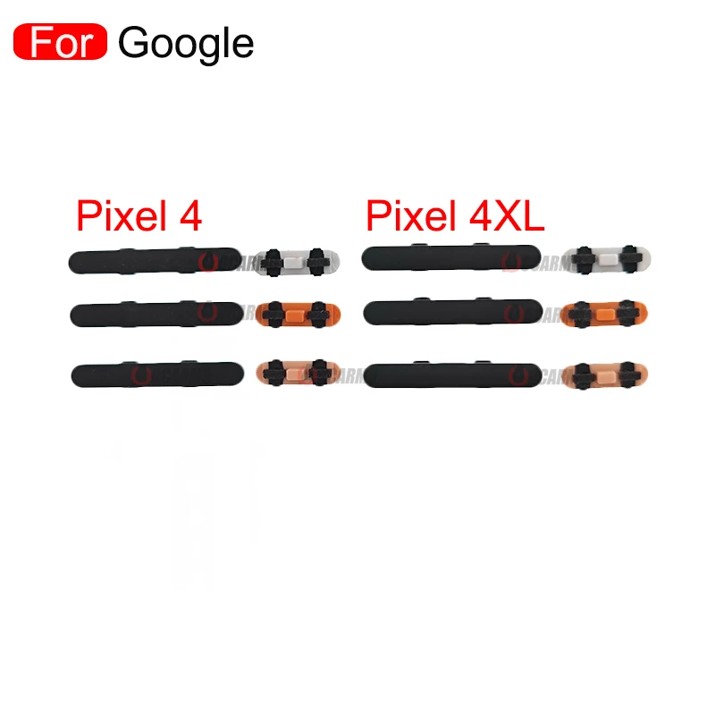 Replacement Part For Google Pixel 4 4A XL 4A 5G 4XL Volume Up Down Power On Off Side Key Button