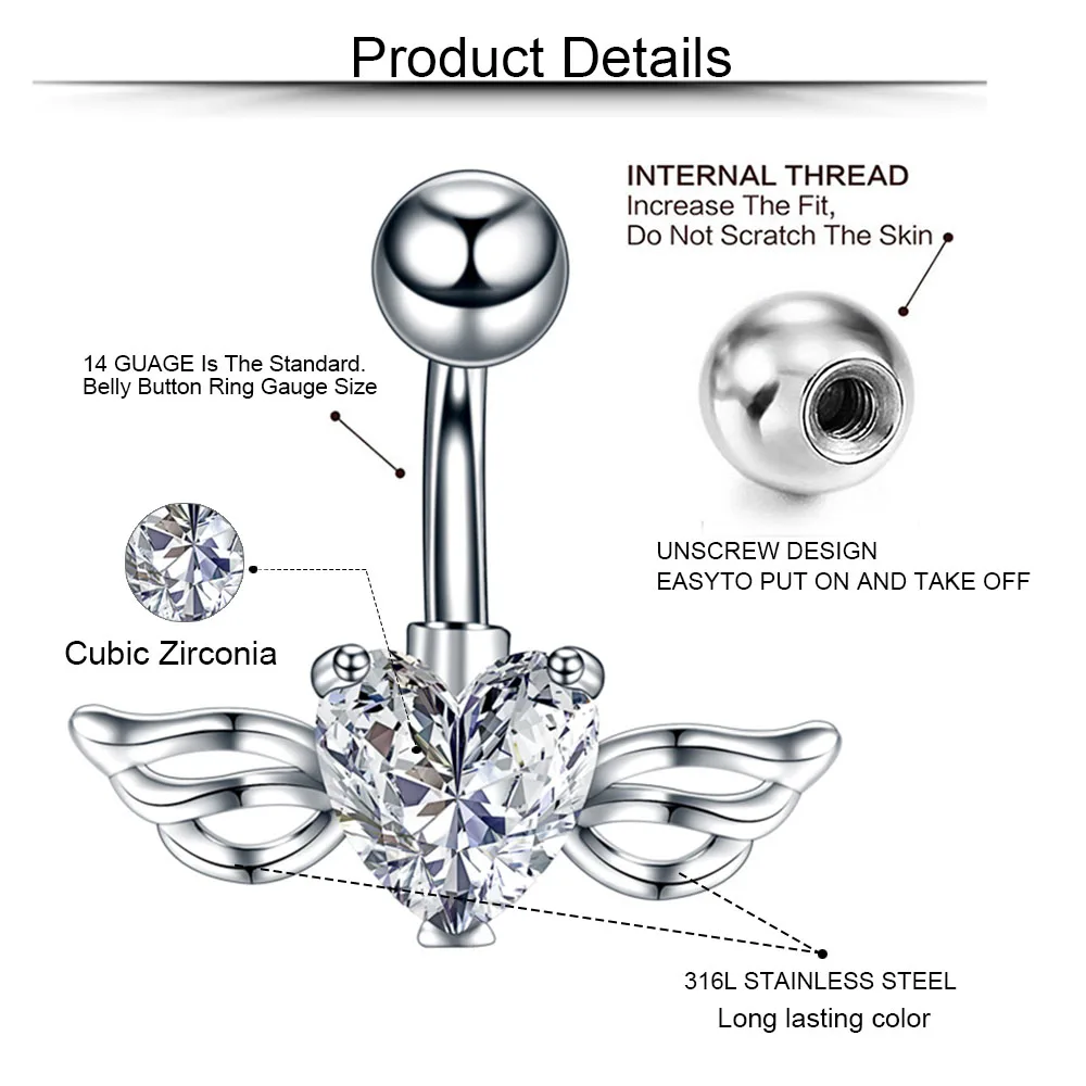 Thumbnail 2 - #60 Best Belly Button Rings to Buy In 2026