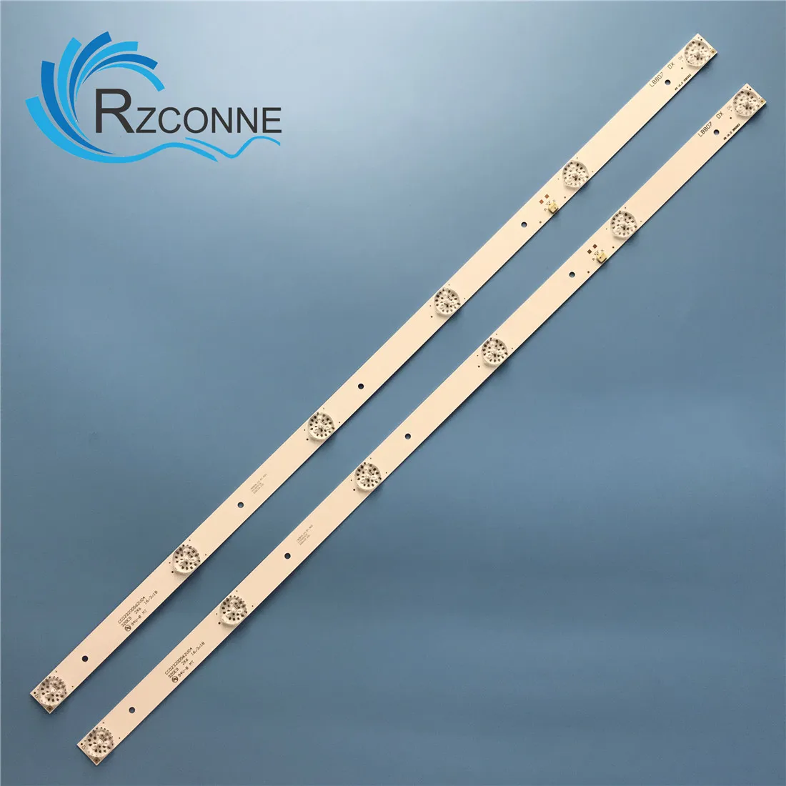 

LED Backlight strip 6 lamp For Amoi 32'' TV CC02320D562V04 LE-8822A M32D-1 HV32MXC200X-B 6V/LED