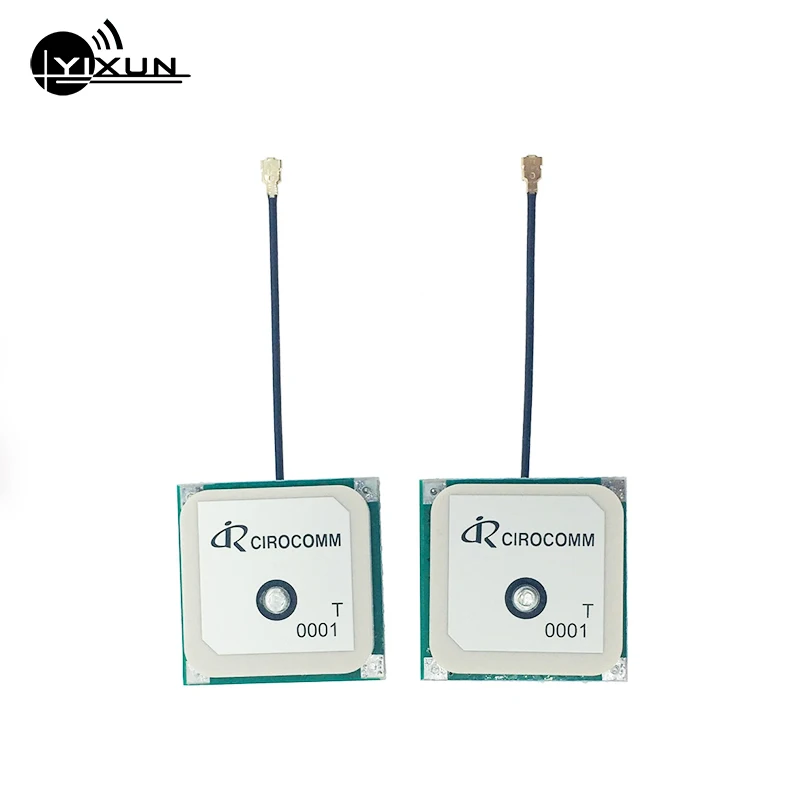 34dbi high gian GPS BD dual band antenna ipex ipx interface u.fl connector 1575.42MHz 3cm-30cm cable gnss module antenna