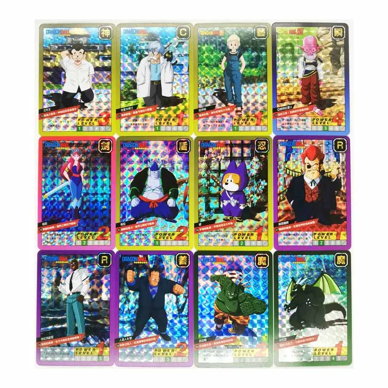 54pcs/set Dragon Ball Z GT Super Saiyan Heroes Battle Card Ultra Instinct Goku Vegeta Game Collection Cards