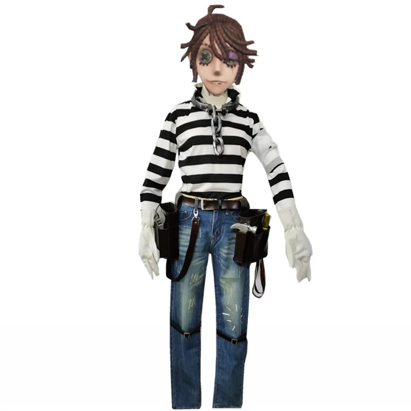 Identity V Cos Prisoner Luca Balsa Anime Man Woman Cosplay High-quality Clothes Survivor Original Skin Uniforms Costume Set