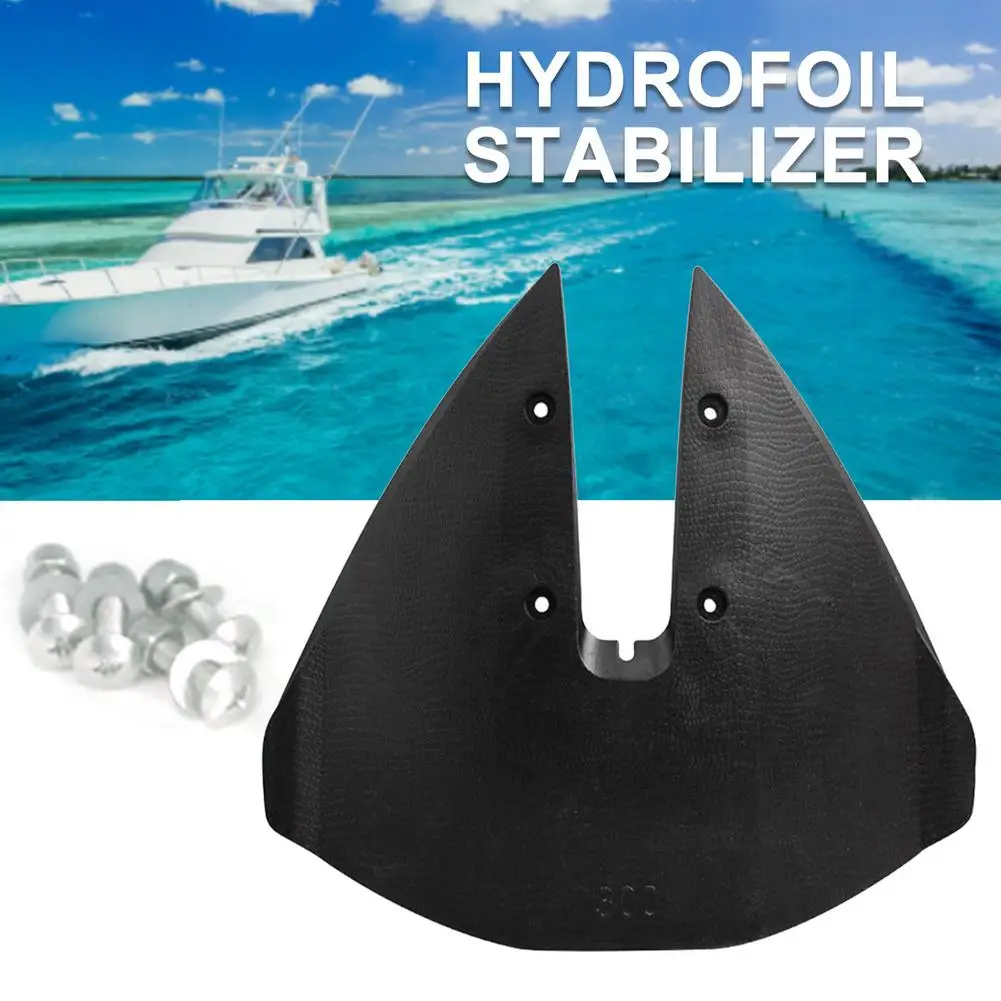 

Outboard Motor Hook Universal Marine Wave Breaker Durable HydroFoil Stabilizer Easy To Install For Ship Yacht Yacht Accessories