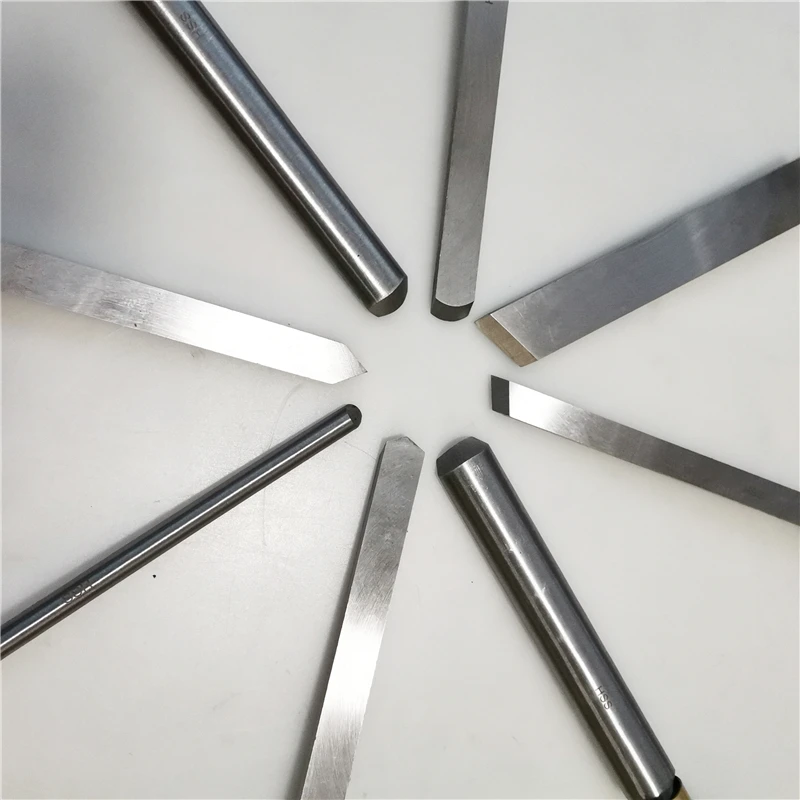 8pcs/set HSS Woodworking Turning Tool set HSS Lathe Chisel Set High Speed Steel Semicircle Knife Hand-held Wooden Turning Tool
