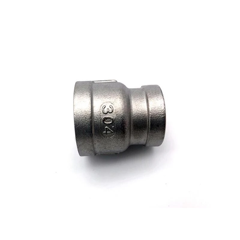 1/8'' - 2'' NPT Female Thread 304 Stainless Steel Reducing Coupling Straight DN6 - DN50 Water Pipe Fitting SS304 Joint Connector