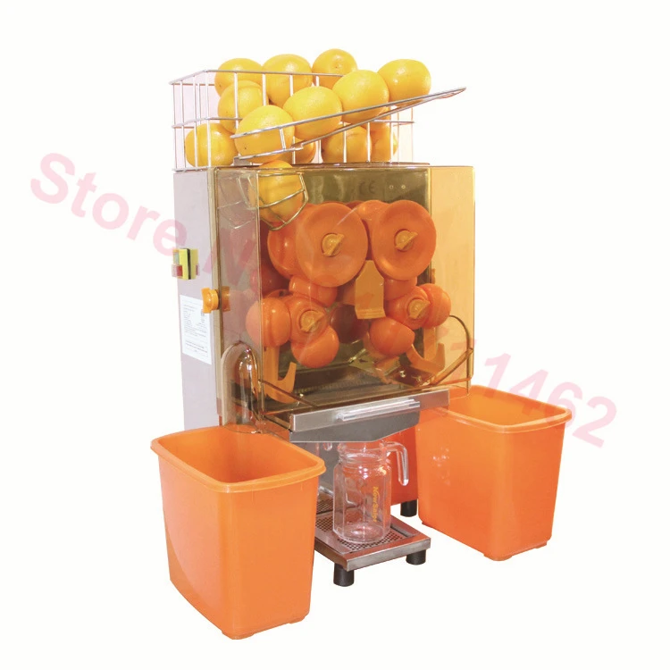 Commercial Orange Juicer Machine Automatic Citrus Juicer Electric Juice Squeezer Extractor 2000e-2 Orange Juicer 220V/110V