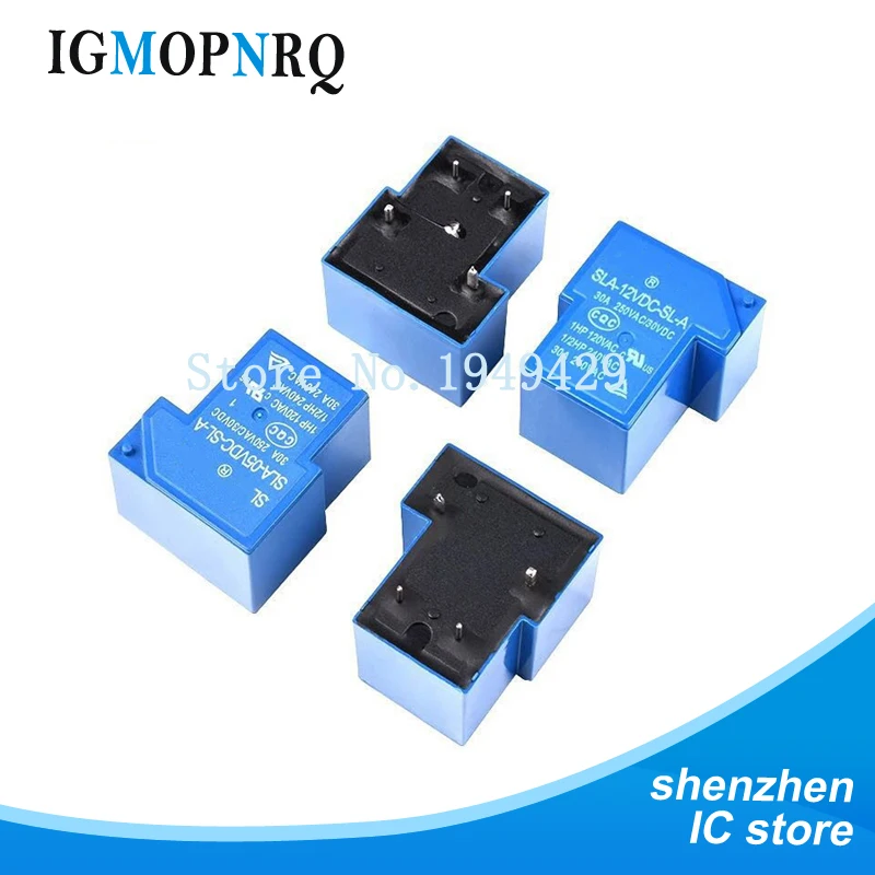 2PCS Relay SLA-05 09 24 12VDC-SL-A 4PINS 5V 9V 24V 12V High-quality SLA-05VDC-SL-A SLA-09VDC-SL-A SLA-12VDC-SL-A