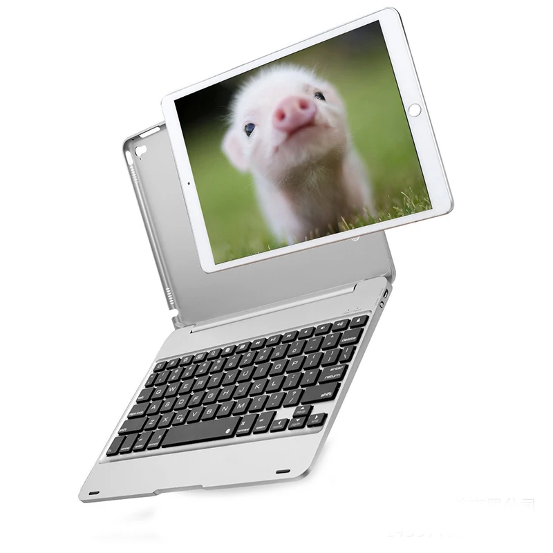 

Ipad Keyboard Case ,2 in 1 Protective iPad Case Stand & Wireless Blue tooth tKeyboard w/ Rechargeable Battery for iPad Pro 9.7