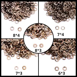 5 Sizes Single Layer Stainless Steel Gaskets For Hairdressing Scissors Repair Professional Assembly Accessories For Barber