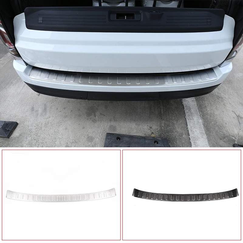 Stainless Steel Car Rear Bumper Trunk Guard Protected Stickers For Land Rover Range Rover Vogue L405 2013-2021 Car Accessories