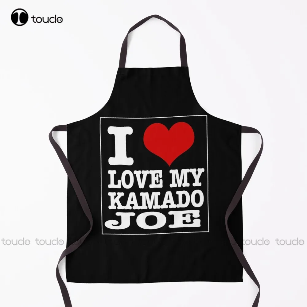 New I Love My Kamado Joe Kamado Joe, Bbq Grill Apron Shop Apron Unisex