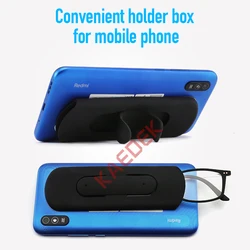 KAEDEK Anti Blue Light Reading Glasses Portable Square Presbyopia Eyewear With Case Thin Prescription Eyeglasses Glasses Men